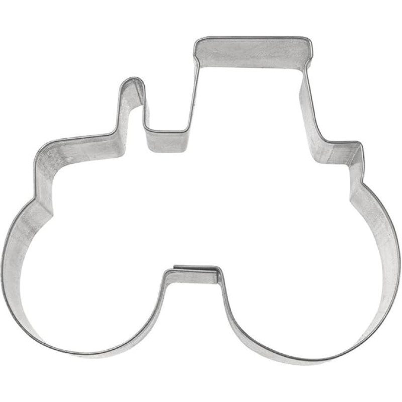 Städter 090156 Ausstechform, Edelstahl, sidabras, 7cm