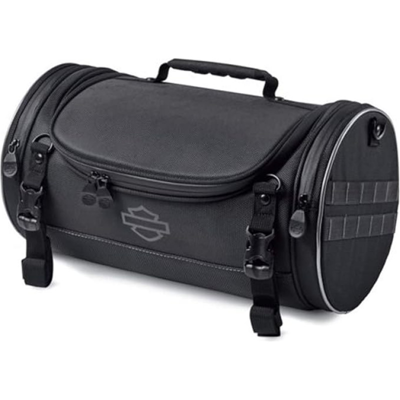 HARLEY-DAVIDSON motociklo bagažo ritinėlis 43 x 23 cm (16L) Onyx Premium Day Bag