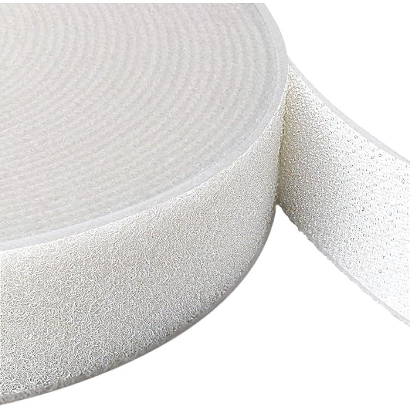 Velcro strap on both sides, Velcro back to back on roll.