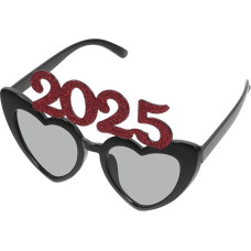 Warmhm Brille Neujahr Party Supplies Neujahr Brille Nummer Brille Neujahr Party Dekorationen Sonnenbrille Neujahr Brille Neujahr Requisite Golden ABS