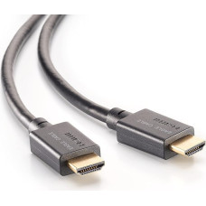 Inakustik eagle cable by 10013020 Deluxe itin didelės spartos HDMI 2.1 kabelis | 2,0 m | 48 Gbps | UHD 10K @ 120Hz | krištolo skaidrumo televizoriaus namų kino ir žaidimų patirtis | HDR10+ | eARC (Audio Return)