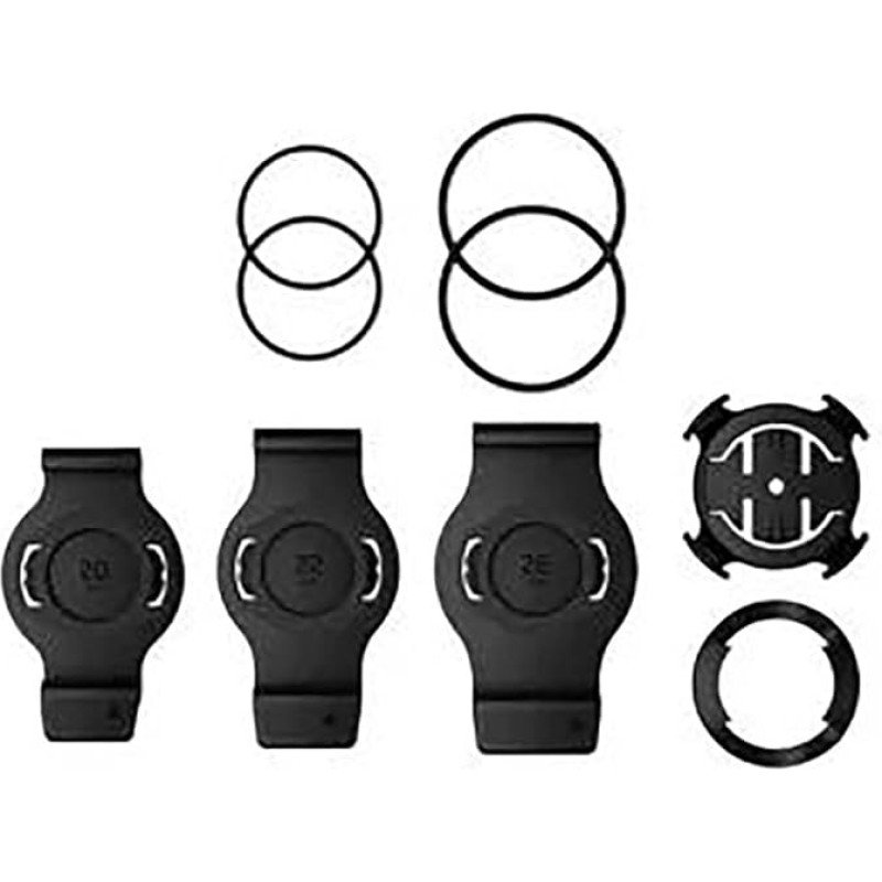 Garmin QuickFit Bicycle Mount for Garmin Fenix/Epix Series, Enduro, D2 Mach 1, Quatix Series, Tactix Series, Easy to Mount Your Smartwatch Directly on the Handlebar, with Adapters in 3 Sizes