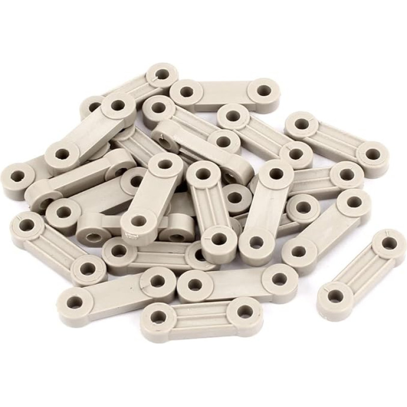 išteklių žemėlapis 25Pcs Plastik Kabelklemme Clip Kabelbinderbefestigungsschrauben Halter Grau de