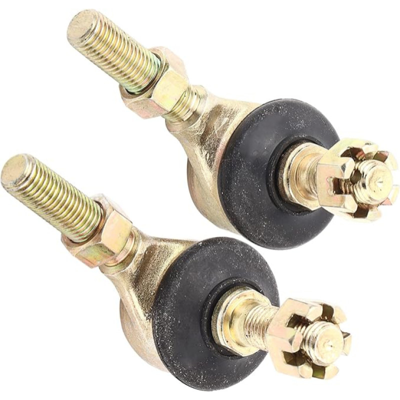 Tie Rods Ball Joint, Rods Ball Joint for 70cc 90cc 110cc 125cc 150cc 200cc 250cc ATV Quad, Tie Rod Ball Joint, Metal Trolley Tie Rod End Steering Tie Rod Joint Ends