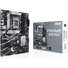 ASUS Prime B760-PLUS Gaming Motherboard Socket Intel LGA 1700 (Intel B760, ATX, DDR5 Memory, PCIe 5.0, 3x PCIe 4.0 M.2, Thunderbolt 4, Aura Sync)