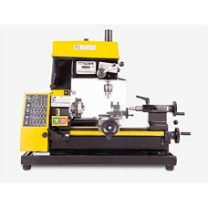 220V 180W Multifunction Mini Lathe Desktop DIY Drilling Milling Machine Tool Kit for Watch Repair, Machine Parts, DIY, Lab Lessons and More Industrial Scene