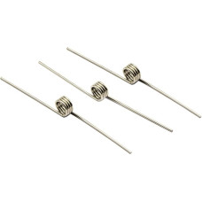 BELLAY nerūdijančio plieno sukimo spyruoklė 1mm V tipo spiralinės vielos skersmuo 1.0mm kampas 60 120 180 laipsnių spyruoklės šiukšliadėžės remontas (dydis: 9.0mm, spalva: 6.5mm (5 vnt.) _1.0mm (120 laipsnių)