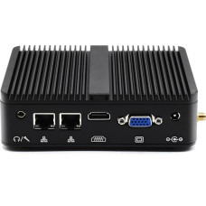 WEIDIAN mini pramoninis kompiuteris be ventiliatoriaus PC Celeron J4125 8GB RAM 128GB SSD 2LAN HD VGA Win11 Mini kompiuteris be ventiliatoriaus Didelio našumo kompaktiškas dizainas Įmontuotas pramoninis mini kompiuteris Be ventiliatoriaus mini kompiuteris