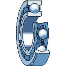 SKF 6218/C4 giliojo riedėjimo rutuliniai guoliai su viena eile