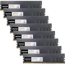 DDR4 OPERATYVIOJI ATMINTIS: GIGASTONE 64GB rinkinys (8x8GB) DDR4 2666MHz (2400MHz arba 2133MHz) PC4-21300(PC4-19200/17000) CL19 1.2V UDIMM 288Pin Non-ECC Unbuffered PC Desktop High Performance Upgrade