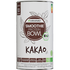 Ekologiškas Smoothie Protein Bowl Cocoa 600 g DE-ÖKO-006 Be saldiklių Grynas augalinis Be glitimo Be sojos Vegan Aukščiausios kokybės iš Bodeno ežero Pagaminta Vokietijoje