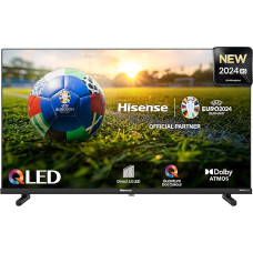 Hisense 32A5NQ 80 cm (32 Inch) QLED TV Full HD, Smart TV, Triple Tuner, AI Sports Mode, Dolby Atmos, Share to TV, Dual Positioning, WiFi, Game & Hotel Mode, Black [2024]