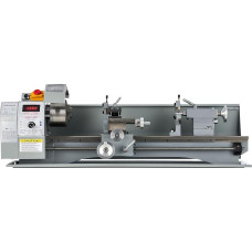 CREWORKS Lathe 1100 W Metal Lathe 8.7 x 29.5 Inch Table Lathe 220 x 750 mm Metal 2250 RPM Mini Lathe for Metalworking Metal Lathe (8.7 x 29.5 Inches)