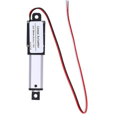 Linijinis paleidiklis 30 mm stebulės linijinis paleidiklis DC 12V triukšmo slopinimo vandeniui atsparus mini elektrinis linijinis paleidiklis (stebulė 30mm-8mm/s-70N)