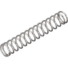 sourcing map 20 Pcs 4mm x 0.4mm x 25mm Free Length 7.1N Load Capacity Grey Compression Spring