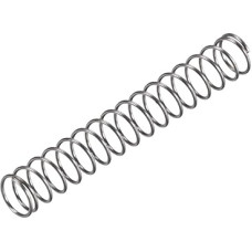 sourcing map Compression Spring 6mm OD 0.5mm Wire Size 22mm Compressed Length 40mm Free Length 8N Load Capacity Grey Pack of 10