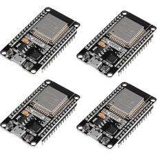 4 vnt ESP32 kūrimo plokštė ESP-32S mikrovaldiklis procesorius integruotas lustas CP-2102 WiFi mazgasMCU-32S ESP-WROOM-32