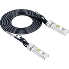 10Gtek® for Ubiquiti SFP+ Direct Attach Copper Cable, 10Gigabit SFP+ DAC Twinax kabelis, pasyvus, 3 metrai