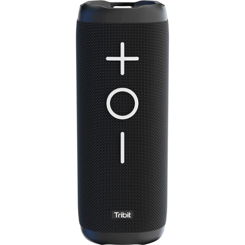 Tribit StormBox Bluetooth Speaker, 24 W Portable Speaker with 360° Surround Sound, Extended XBass, Dual Stereo Speaker, IPX7 Waterproof, 20 Hour Playback