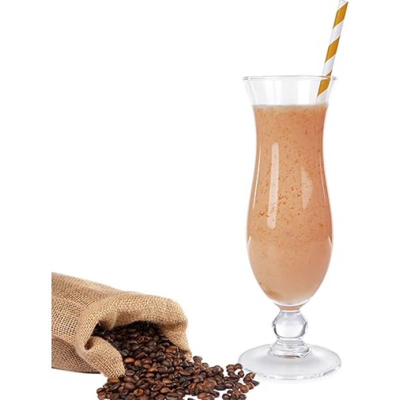 Luxofit Coffee Whey Powder Enriched with L-Carnitine Protein Aspartame-Free Wellness Drink (1 kg)