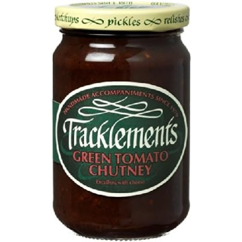 Tracklements Žaliųjų pomidorų čatnis 325g