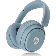 OVLENG Wireless Bluetooth 5.3 Headphones, Bluetooth Over Ear, HiFi Stereo Sound, Built-in Microphone, 60 Hours Playback, Foldable Bluetooth Headphones for Travel/Phone/PC/Office, Blue