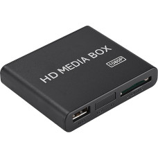 Media Player, Box Media Player, Media Player, Video Player, Multimedia Player, Full HD Video Player, Connect USB, for MMC, RMVB, MP3, AVI, MKV