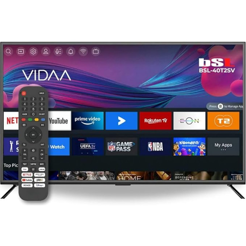 BSL-40T2SV VIDAA Smart TV, 40 colių, 