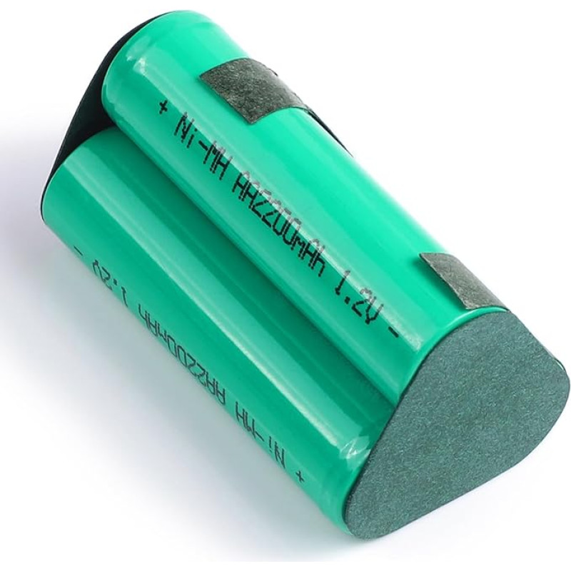 SHAWOROCE 2200 mAh 3,6 V akumuliatorius, suderinamas su lydmetaliu piramidės rankiniu dulkių siurbliu AEG Junior 2.0 Babyliss T24 T24B T24C SHB16, Mignon AA pramoniniais NiMH akumuliatoriais