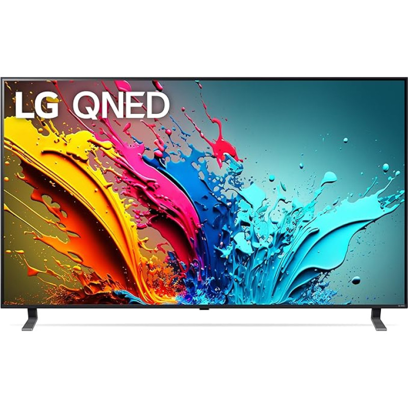 LG televizorius QNED 2024 | 55QNED85T | 55 colių (139 cm) | QNED | Procesorius α8 AI 4K | Alexa