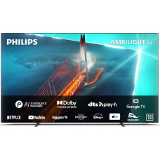 Philips Ambilight TV | 55OLED708/12 | 139 cm (55 Zoll) 4K UHD OLED televizorius | 120 Hz | HDR | Dolby Vision | Google TV | VRR | WiFi | Bluetooth | DTS:X | Sprachsteuerung