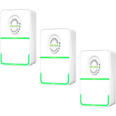 3 vnt. išmaniųjų energijos taupymo įrenginių 90-250 V energijos taupymo įtaisų pakuotė Įtampos stabilizatorius Apsaugos taupymo dėžutė, skirta namų ūkiui (ES kištukas nuo 100 iki 240 V)