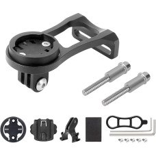 Bicycle Mount for Garmin Edge 500 510 520 530 25 130 200 800 810 820 1000 1030 Bryton Rider Cateye GPS Bicycle Computer Stem Mount Aluminium Bicycle Stem Holder