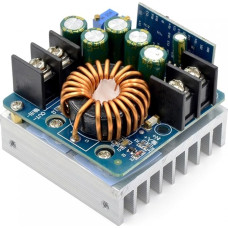 High Power Step Down Converter, 400W DC-DC 10.5V-60V to 0-45V Adjustable Supply Module, Buck Power Regulator Module