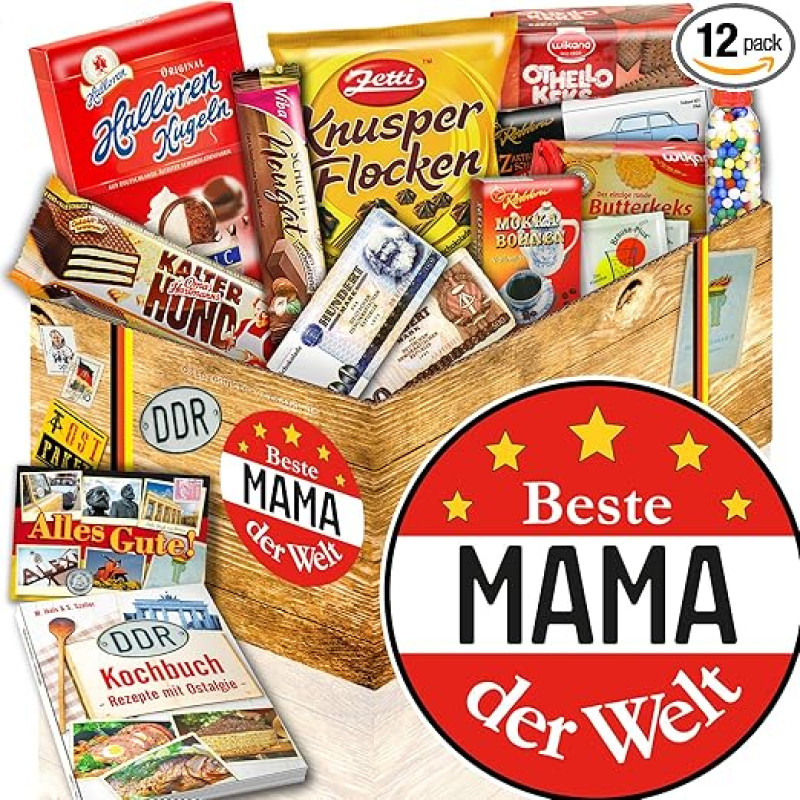 ostprodukte-versand Saldžios dovanos motinai + Saldūs Rytų produktai + Motinos dovana originalus