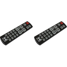 SeKi Easy Plus Universal Learning Remote Control Black (Pack of 2)