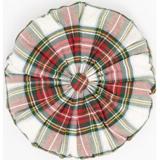 Declea Christmas Satin Fabric Cushion Soft Padded Decorative Sofa Bed Cushion Handmade