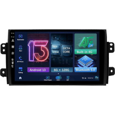 MISONDA Dvigubas DIN GPS Android automobilinis radijas Suzuki SX4 2006-2013/Fiat Sedici 2005-2014 |DAB/4G/WiFi/BT/MirrorLink/SWC/AUX/Carplay/DSP