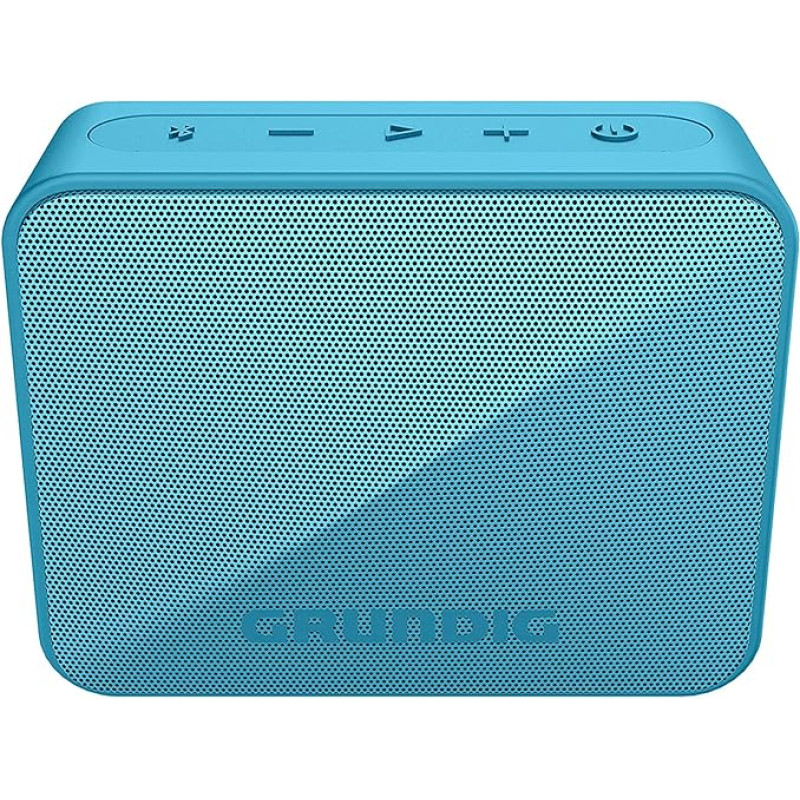 Grundig GBT Solo Blue – Bluetooth speaker, 30 metre range, more than 20 hours Playback, Blue