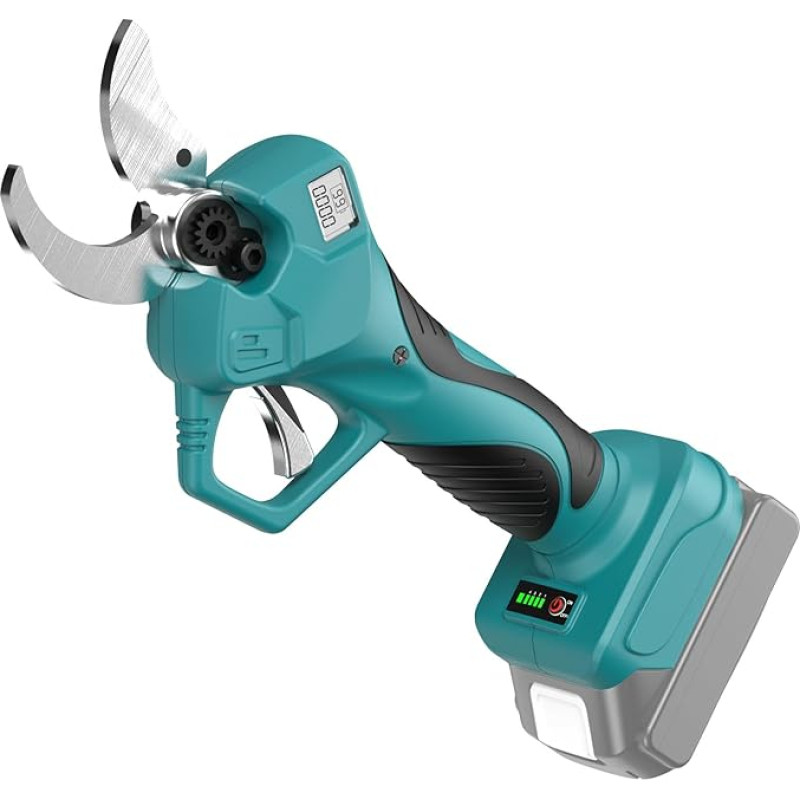 Cordless Electric Professional Pruning Shears for Makita 18 V Battery with LCD Display Max 40 mm Cutting Diameter (Battery is Not Included)
