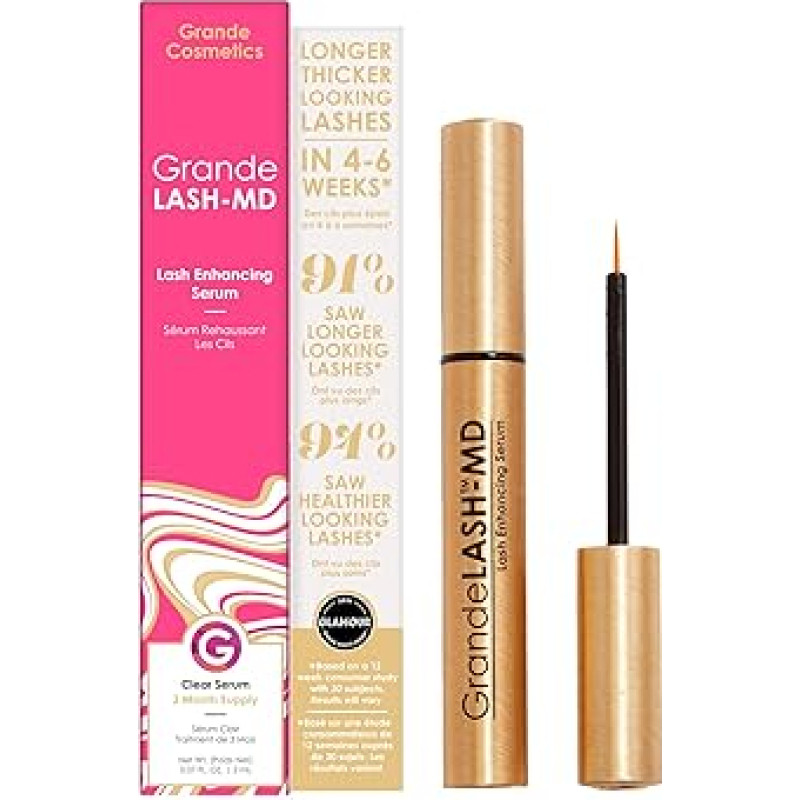 Grande Cosmetics Grande LASH-MD blakstienas paryškinantis serumas, 2 ml