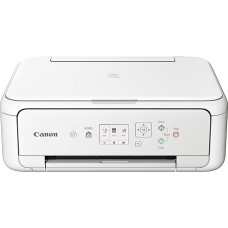 Canon PIXMA TS5151 Printer Colour Inkjet Multifunction Device DIN A4 (Scanner, Copier, Colour Display, 4800 x 1200 dpi, USB, WLAN, Duplex Printing, 2 Paper Feeders) White