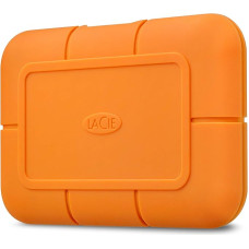 LaCie Rugged SSD External SSD 2TB 2.5 Inch PC & Mac with USB-C w/o USB-A Cable Includes 3 Year Rescue Service Model No.: STHR2000800