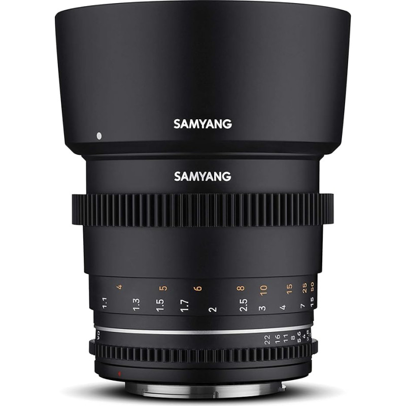 SAMYANG 23021 MF 85 mm T1.5 VDSLR MK2 