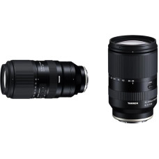 TAMRON 50-400mm F/4.5-6.3 Di III VC VXD (A067 modelis), objektyvas Sony E-Mount, A067S ir 28-200mm A071SF F/2.8-5.6 Di III RXD, skirtas Sony E-Mount, priartinimas