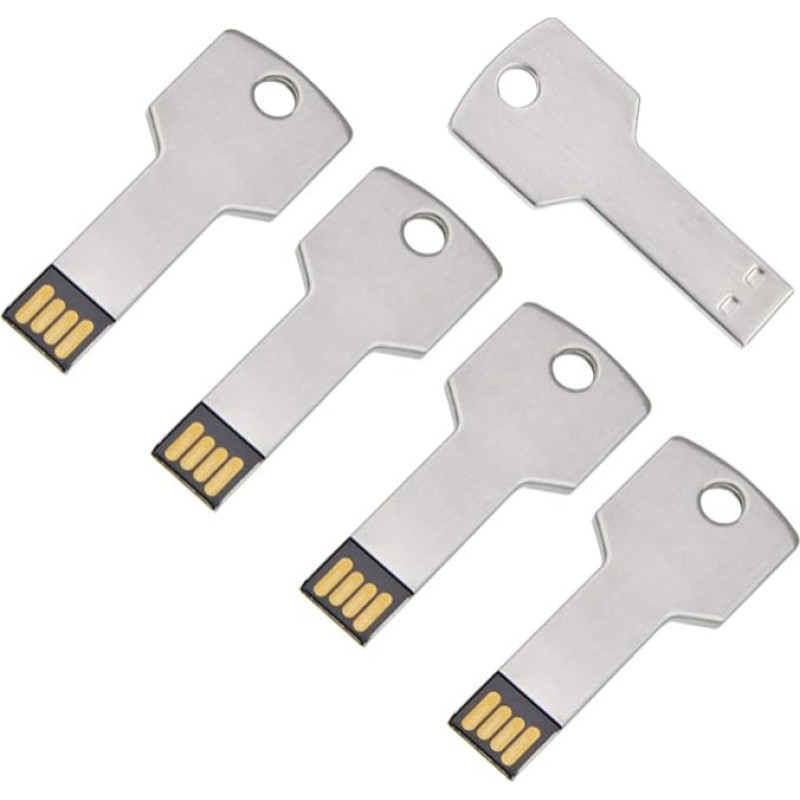 USB atmintinės 32 GB rakto formos atminties kortelė, 5 vnt., 