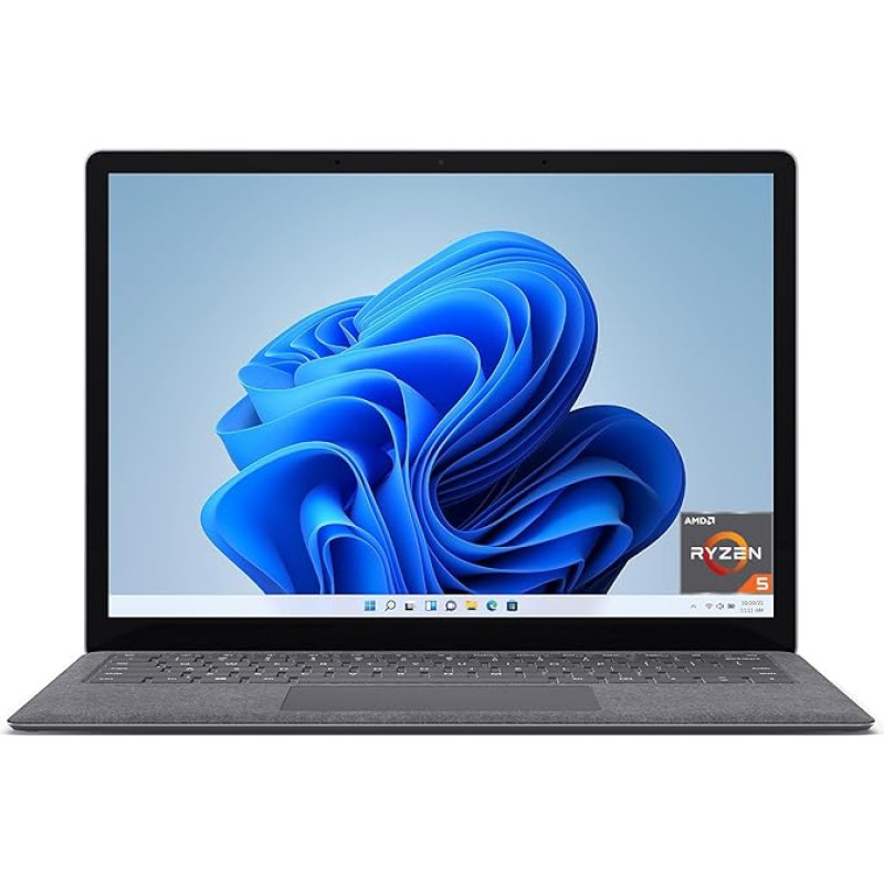 Microsoft Microsoft Surface Laptop 4, 13.5 Inch Laptop (Ryzen 5, 8GB RAM, 256GB SSD, Win 11 Home) Platinum