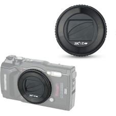 JJC objektyvo dangtelis Olympus TG-7 TG-6 TG-5 TG-4 TG-3 TG-2 TG-1 fotoaparatui pakeičia Olympus LB-T01 objektyvo apsaugą