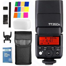 Godox TT350N TTL Speedlite TTL fotoaparato blykstė GN36 2.4G HSS 1/8000s Suderinama su Nikon D7100 D7000 D5200 D5100 D5000 D3200 Z6 Z7