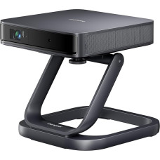 Dangbei Atom Mini Projector with Stand, 1200 ISO Lumens, 1080P Full HD ALPD Projector, Netflix Pre-Installed Home Cinema Projector, 180 Inch Screen, HDR10, HLG, 3D, Auto Focus, Automatic Keystone